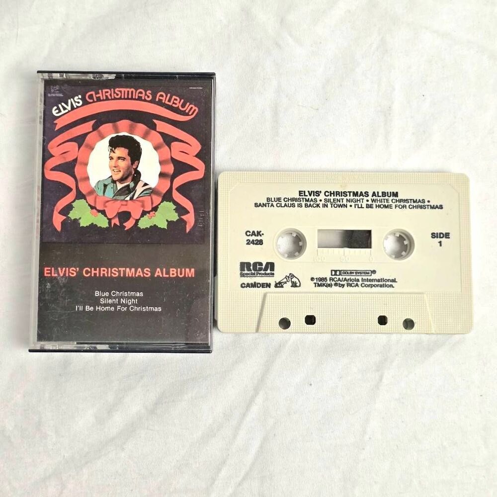 Elvis Christmas Album Cassette RCA Holiday Classics